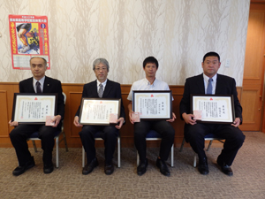 平成29年度熊本県高等学校体育連盟被表彰者